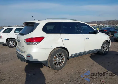 2015 Nissan Pathfinder Sl from USA, damaged, VIN 5N1AR2MM2FC713553